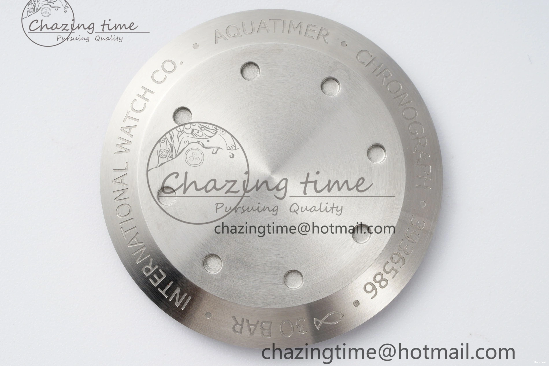 MIROTIME 0416 Attractive Aquatimer Chrono SS RSF 1:1 Best Edition Blue Dial on Blue Rubber Strap A 7056